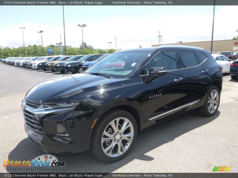 2019 Chevrolet Blazer Premier AWD Black / Jet Black/­Maple Sugar Photo #1