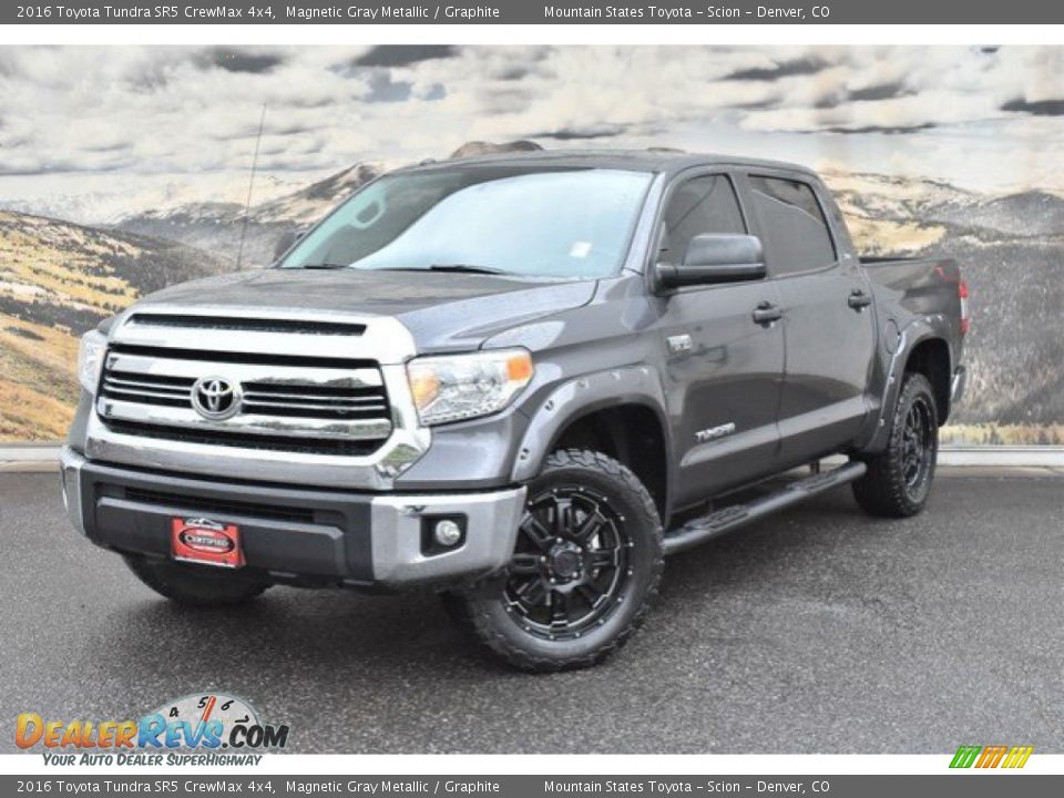 2016 Toyota Tundra SR5 CrewMax 4x4 Magnetic Gray Metallic / Graphite Photo #5
