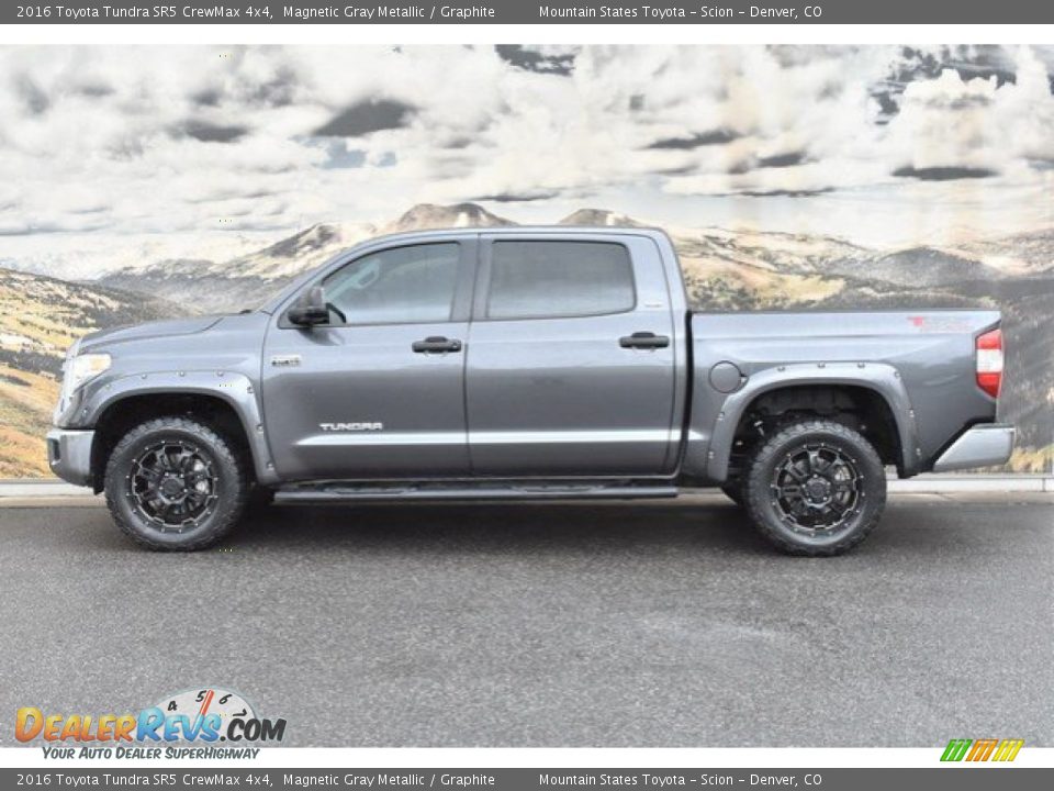 2016 Toyota Tundra SR5 CrewMax 4x4 Magnetic Gray Metallic / Graphite Photo #6