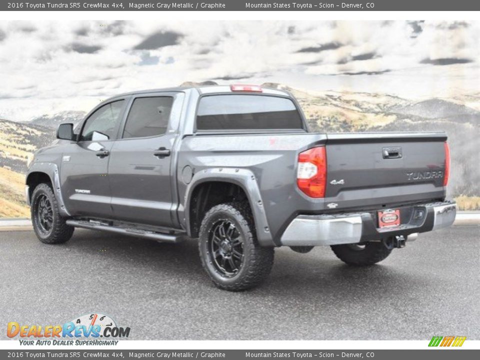 2016 Toyota Tundra SR5 CrewMax 4x4 Magnetic Gray Metallic / Graphite Photo #7