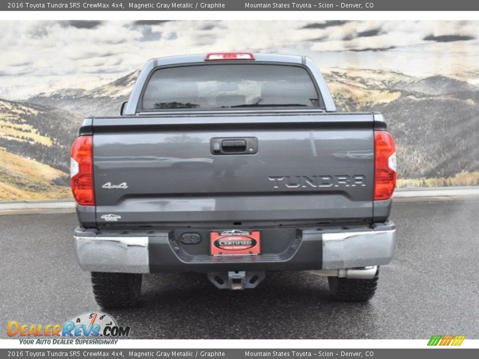 2016 Toyota Tundra SR5 CrewMax 4x4 Magnetic Gray Metallic / Graphite Photo #8