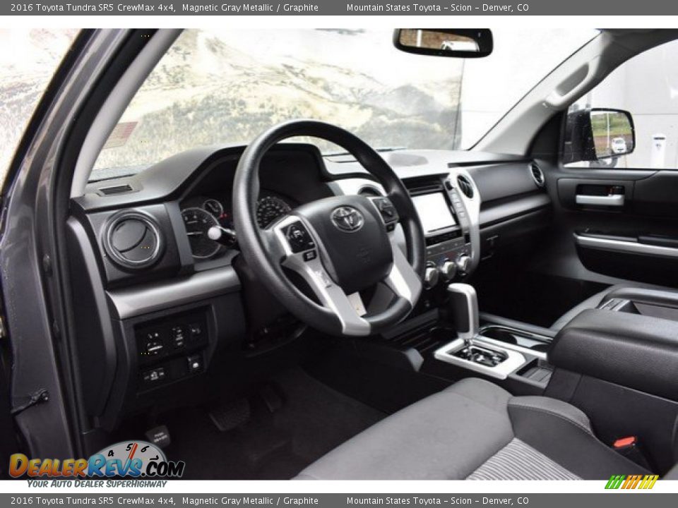 2016 Toyota Tundra SR5 CrewMax 4x4 Magnetic Gray Metallic / Graphite Photo #10