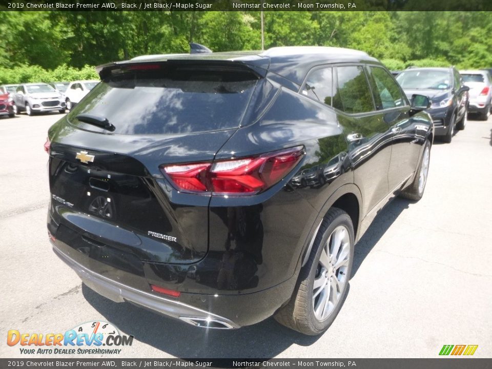 2019 Chevrolet Blazer Premier AWD Black / Jet Black/­Maple Sugar Photo #5