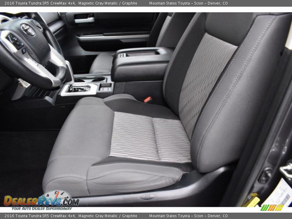 2016 Toyota Tundra SR5 CrewMax 4x4 Magnetic Gray Metallic / Graphite Photo #11