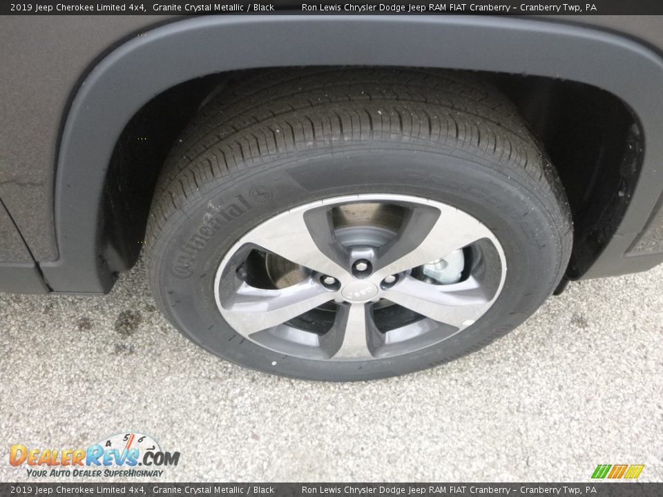 2019 Jeep Cherokee Limited 4x4 Granite Crystal Metallic / Black Photo #9