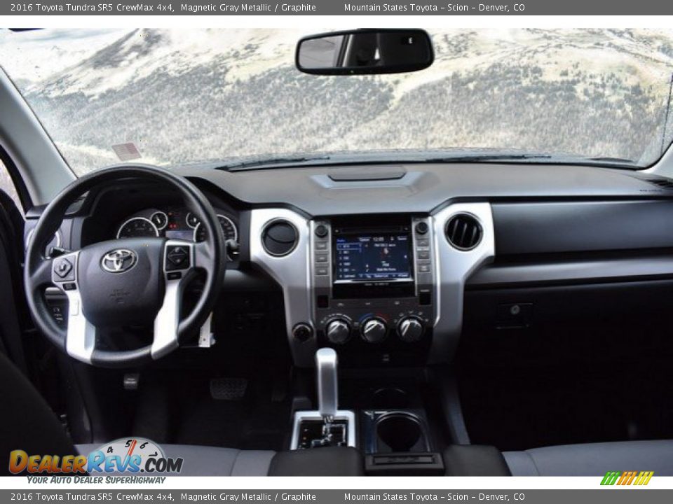 2016 Toyota Tundra SR5 CrewMax 4x4 Magnetic Gray Metallic / Graphite Photo #13