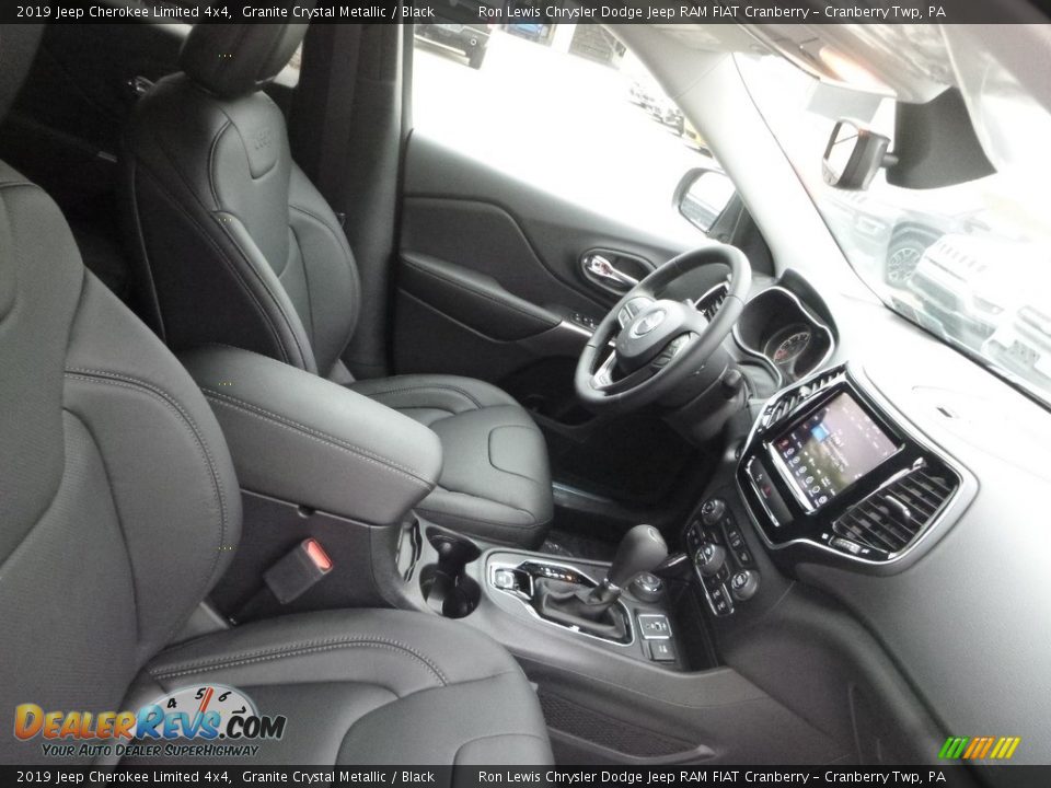 2019 Jeep Cherokee Limited 4x4 Granite Crystal Metallic / Black Photo #10