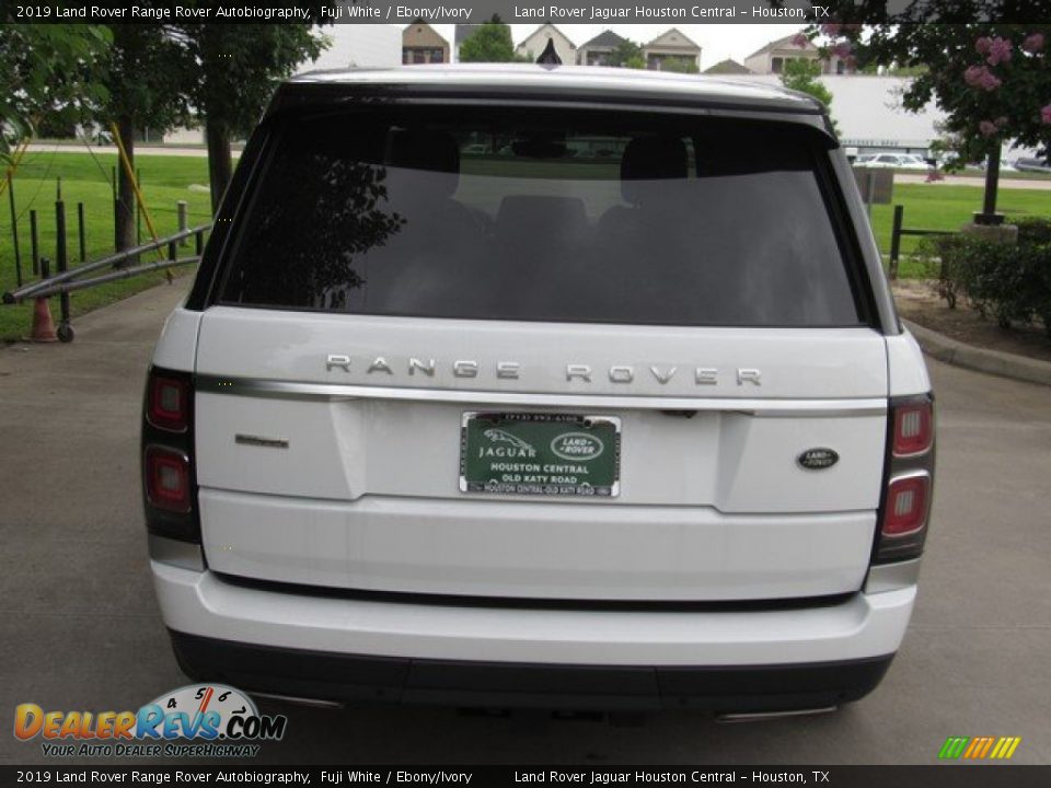 2019 Land Rover Range Rover Autobiography Fuji White / Ebony/Ivory Photo #8