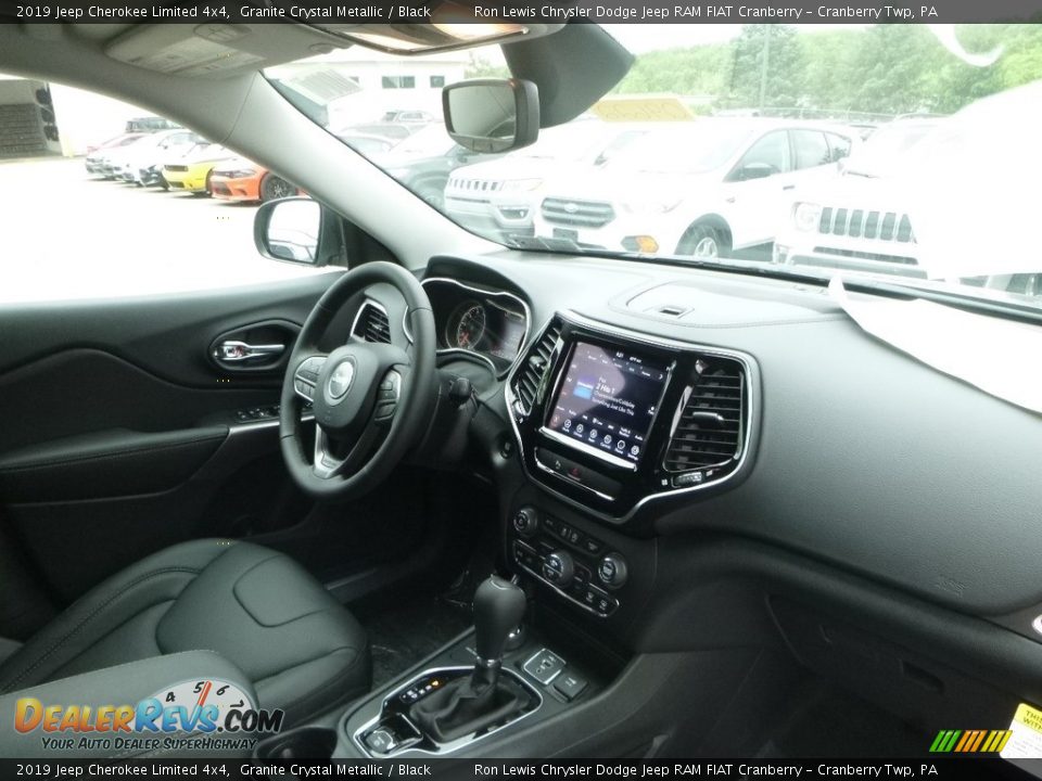 2019 Jeep Cherokee Limited 4x4 Granite Crystal Metallic / Black Photo #11