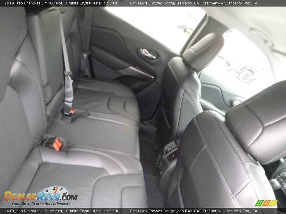 2019 Jeep Cherokee Limited 4x4 Granite Crystal Metallic / Black Photo #12