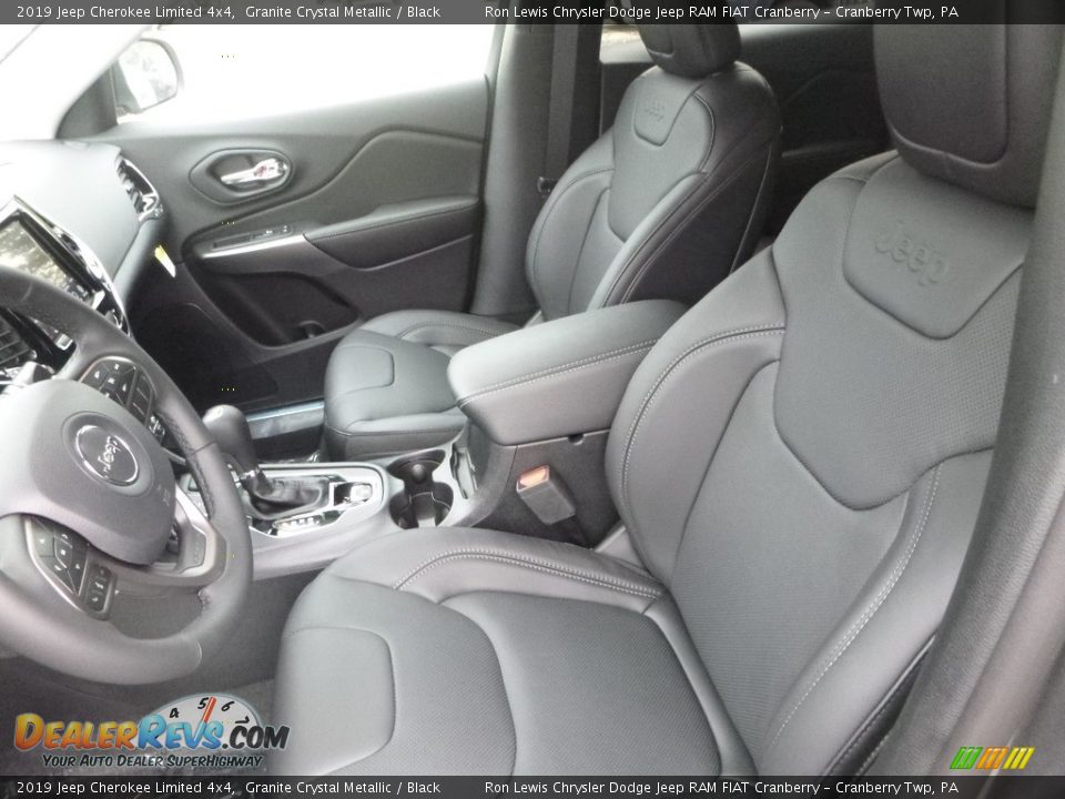 2019 Jeep Cherokee Limited 4x4 Granite Crystal Metallic / Black Photo #13