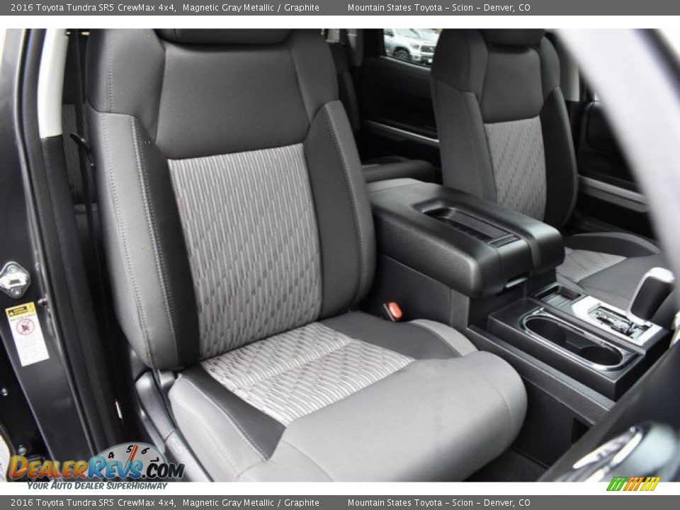 2016 Toyota Tundra SR5 CrewMax 4x4 Magnetic Gray Metallic / Graphite Photo #18