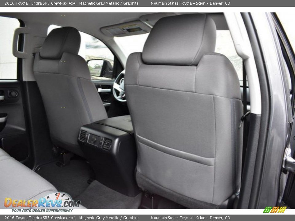 2016 Toyota Tundra SR5 CrewMax 4x4 Magnetic Gray Metallic / Graphite Photo #20