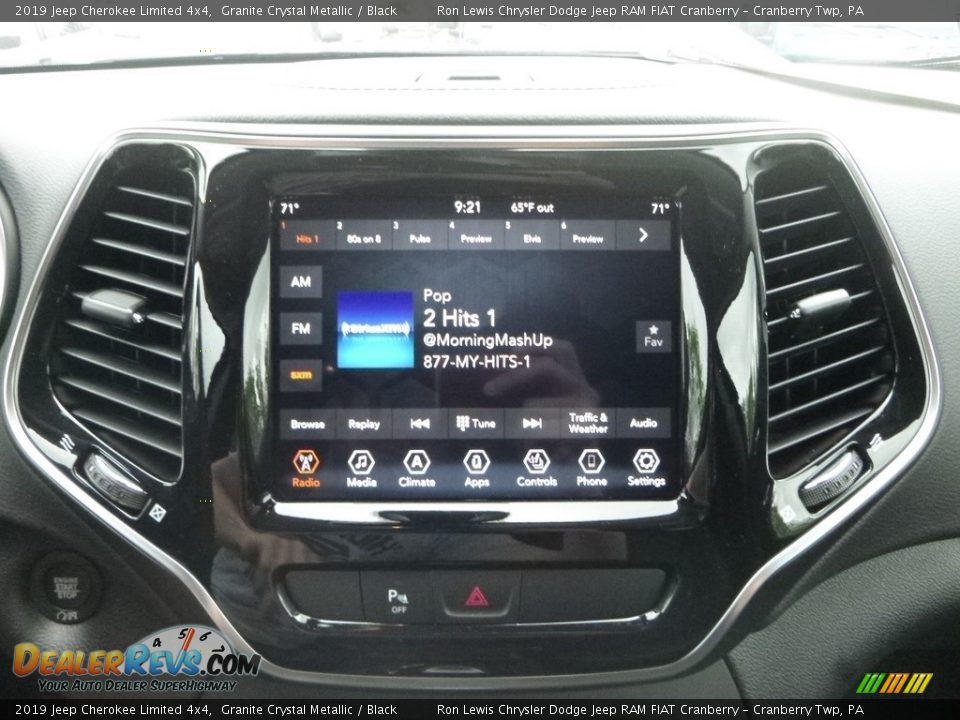 2019 Jeep Cherokee Limited 4x4 Granite Crystal Metallic / Black Photo #16