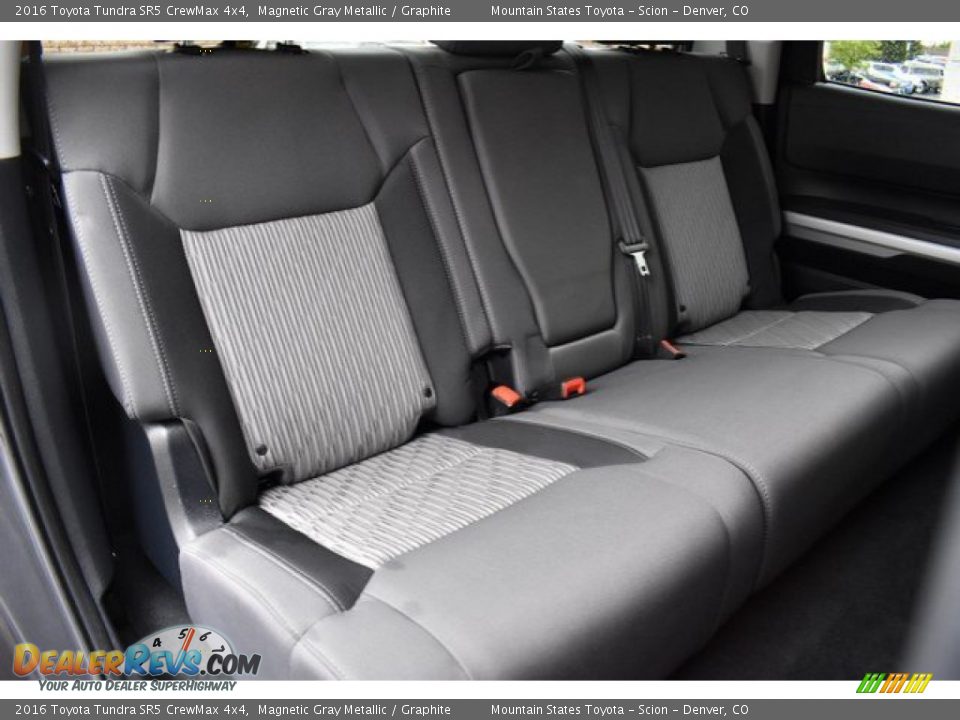 2016 Toyota Tundra SR5 CrewMax 4x4 Magnetic Gray Metallic / Graphite Photo #22