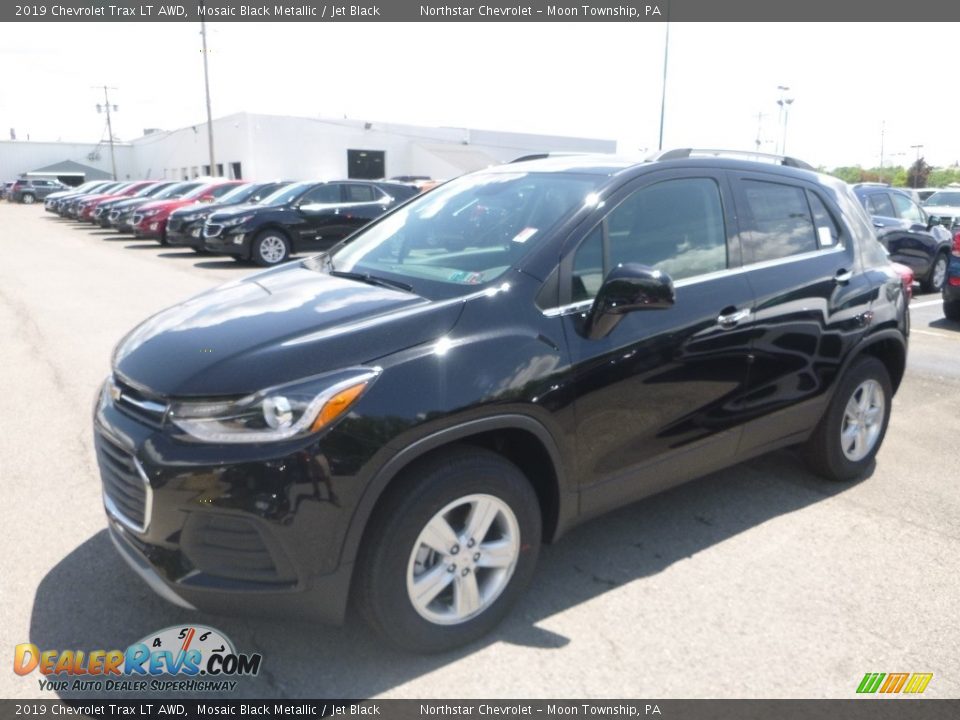 2019 Chevrolet Trax LT AWD Mosaic Black Metallic / Jet Black Photo #1