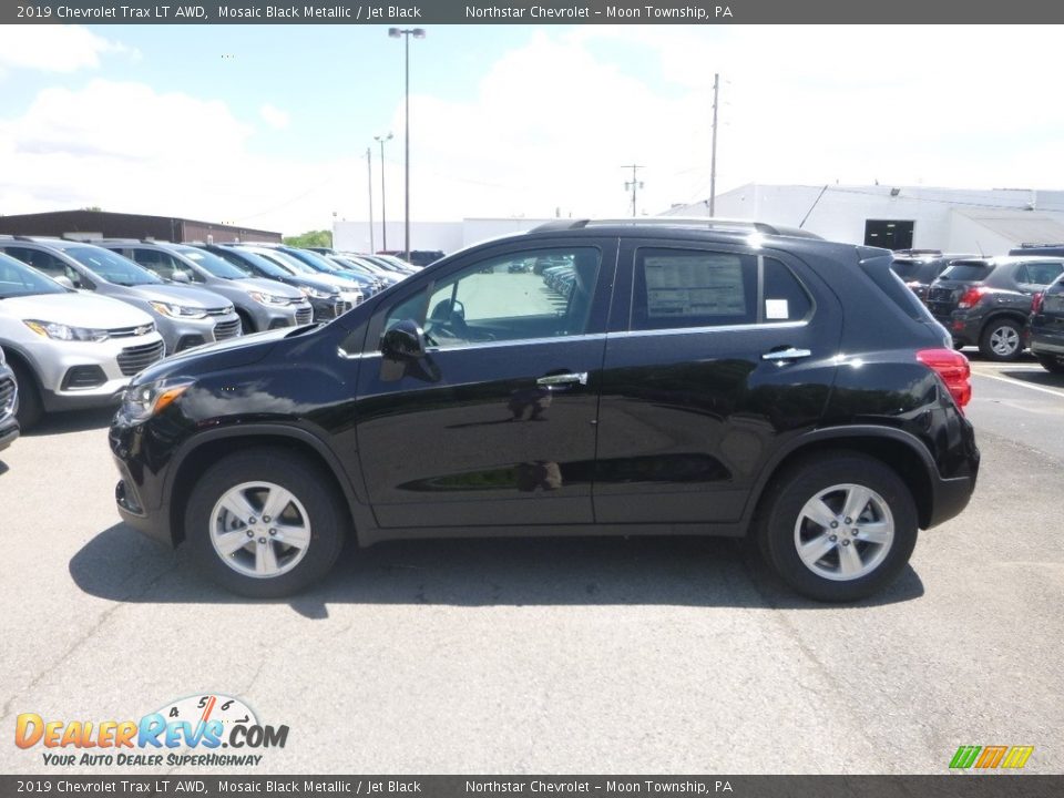 2019 Chevrolet Trax LT AWD Mosaic Black Metallic / Jet Black Photo #2