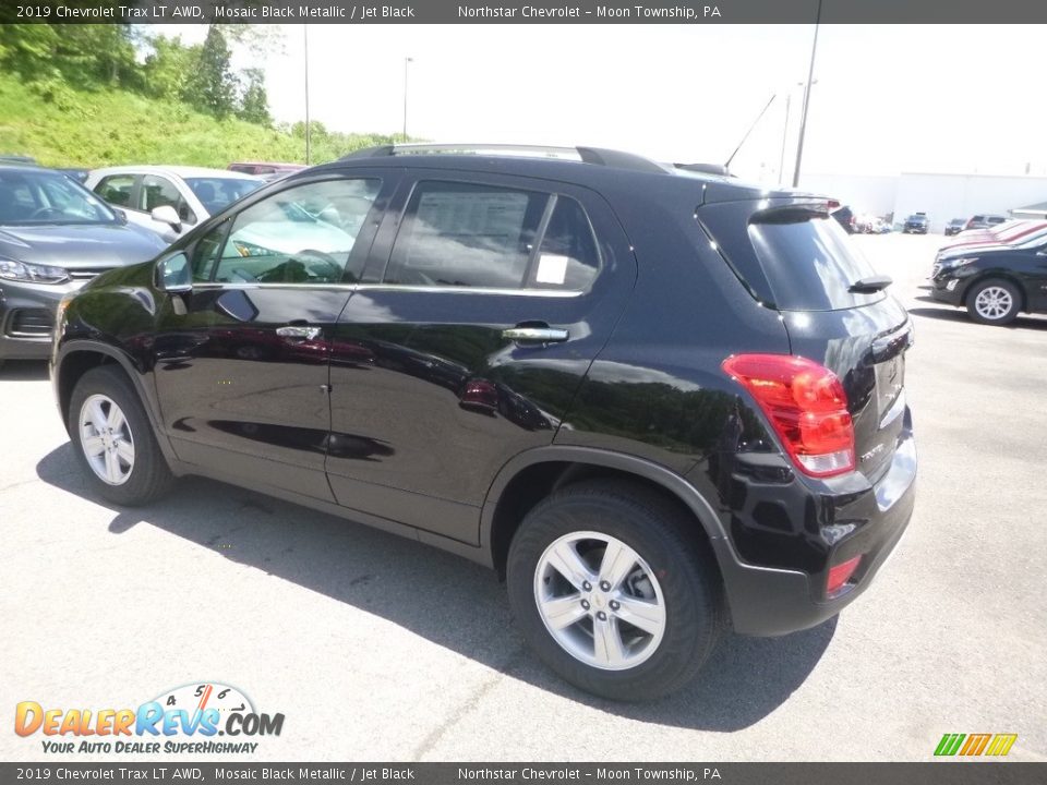 2019 Chevrolet Trax LT AWD Mosaic Black Metallic / Jet Black Photo #3