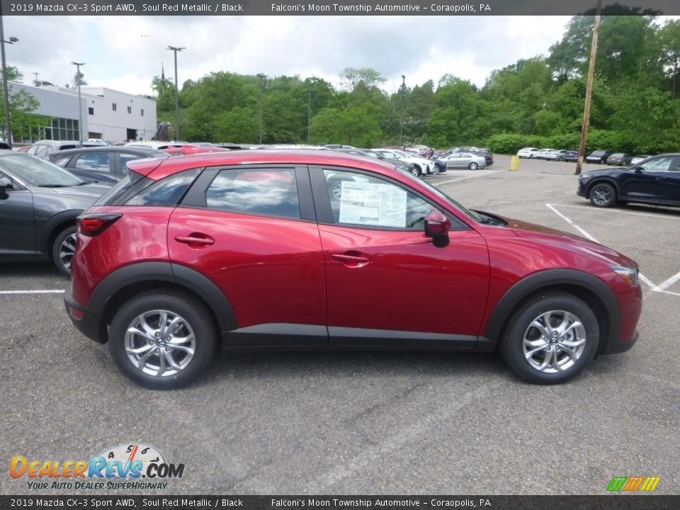2019 Mazda CX-3 Sport AWD Soul Red Metallic / Black Photo #1