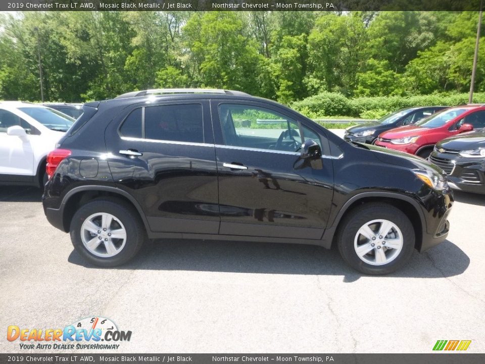 2019 Chevrolet Trax LT AWD Mosaic Black Metallic / Jet Black Photo #6