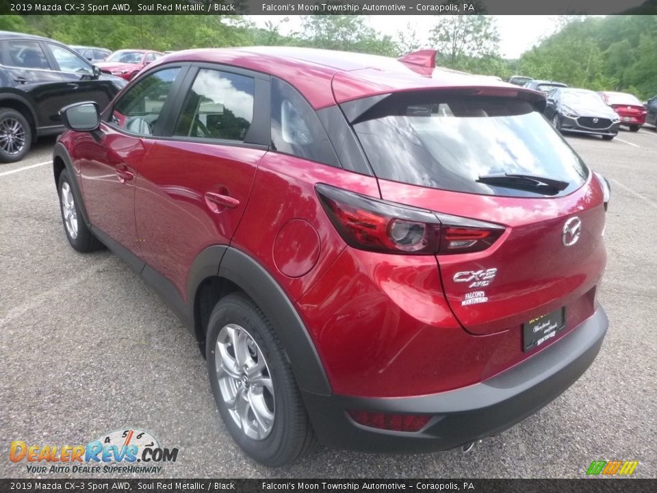 2019 Mazda CX-3 Sport AWD Soul Red Metallic / Black Photo #6