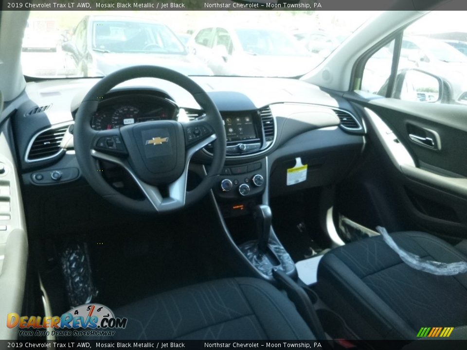 2019 Chevrolet Trax LT AWD Mosaic Black Metallic / Jet Black Photo #12