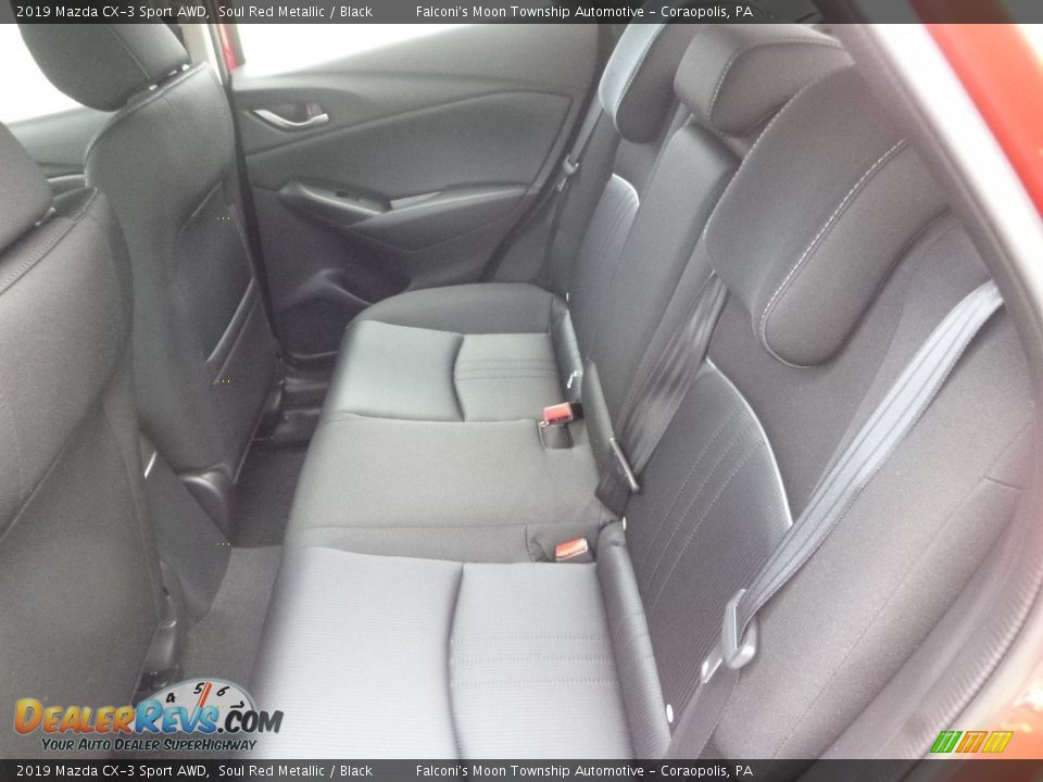 2019 Mazda CX-3 Sport AWD Soul Red Metallic / Black Photo #8