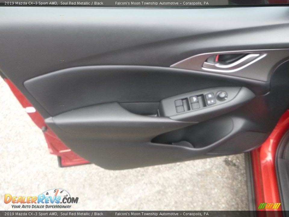 2019 Mazda CX-3 Sport AWD Soul Red Metallic / Black Photo #11