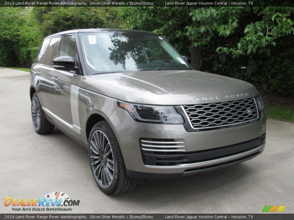 2019 Land Rover Range Rover Autobiography Silicon Silver Metallic / Ebony/Ebony Photo #2