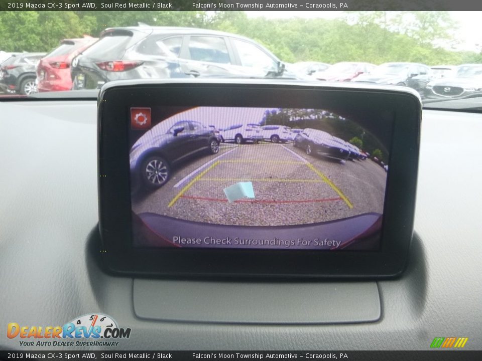2019 Mazda CX-3 Sport AWD Soul Red Metallic / Black Photo #14