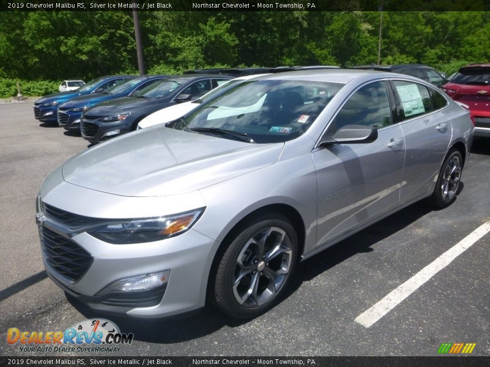 2019 Chevrolet Malibu RS Silver Ice Metallic / Jet Black Photo #1