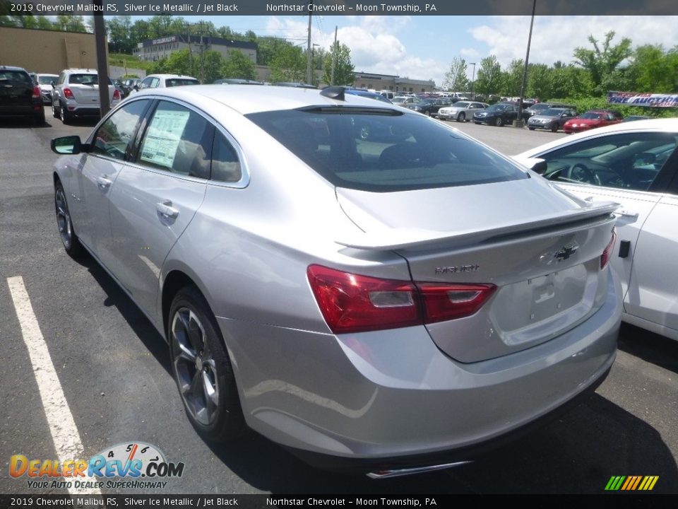 2019 Chevrolet Malibu RS Silver Ice Metallic / Jet Black Photo #3