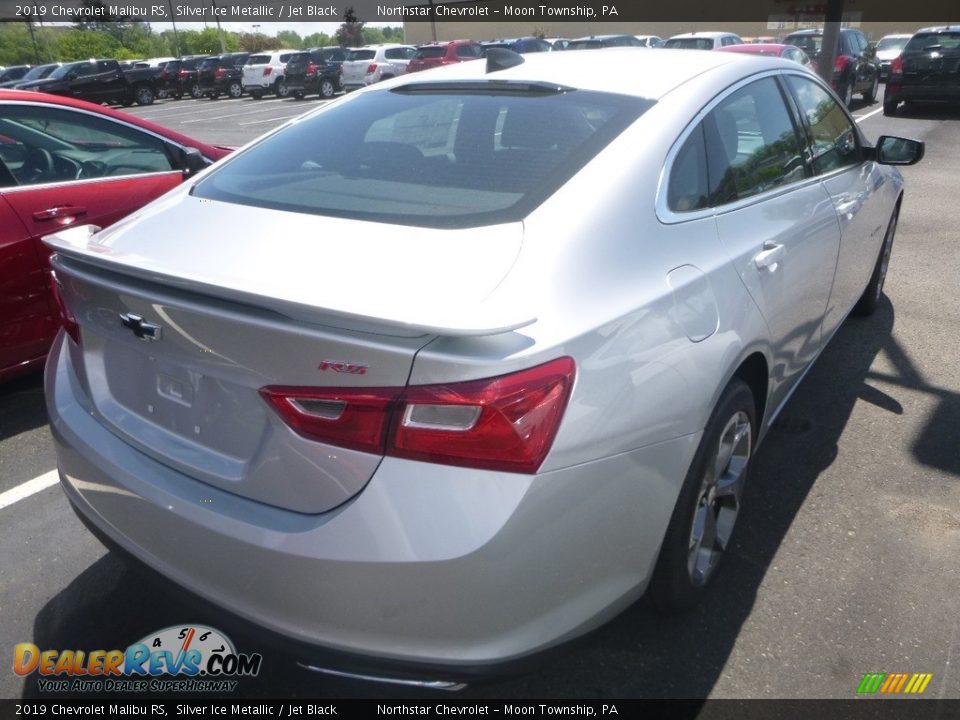 2019 Chevrolet Malibu RS Silver Ice Metallic / Jet Black Photo #5