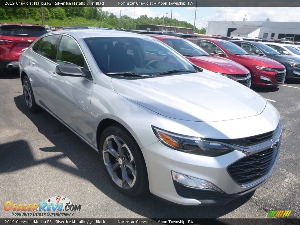 2019 Chevrolet Malibu RS Silver Ice Metallic / Jet Black Photo #6