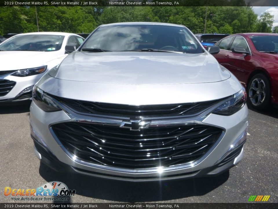 2019 Chevrolet Malibu RS Silver Ice Metallic / Jet Black Photo #7