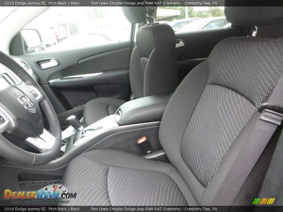 2019 Dodge Journey SE Pitch Black / Black Photo #14