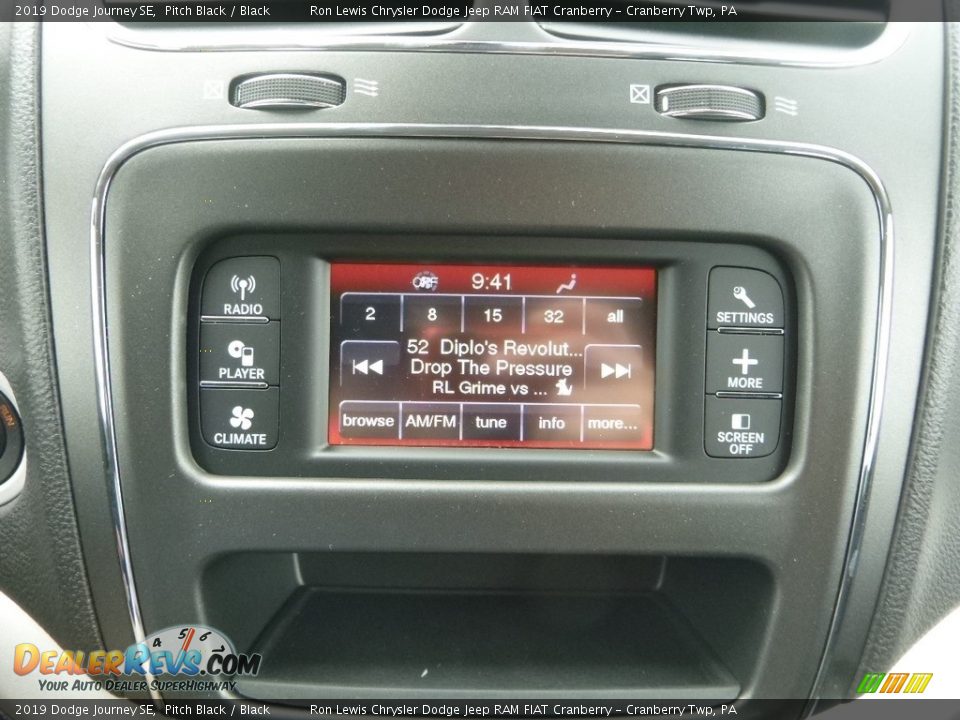 2019 Dodge Journey SE Pitch Black / Black Photo #19