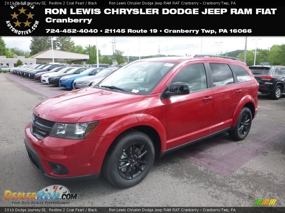 2019 Dodge Journey SE Redline 2 Coat Pearl / Black Photo #1