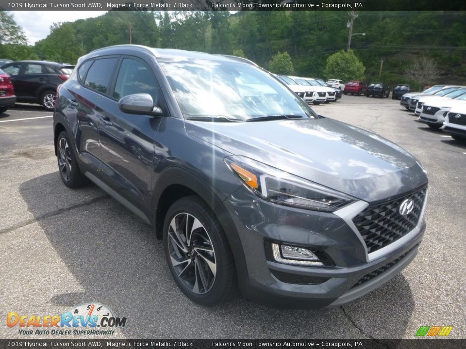 2019 Hyundai Tucson Sport AWD Magnetic Force Metallic / Black Photo #3
