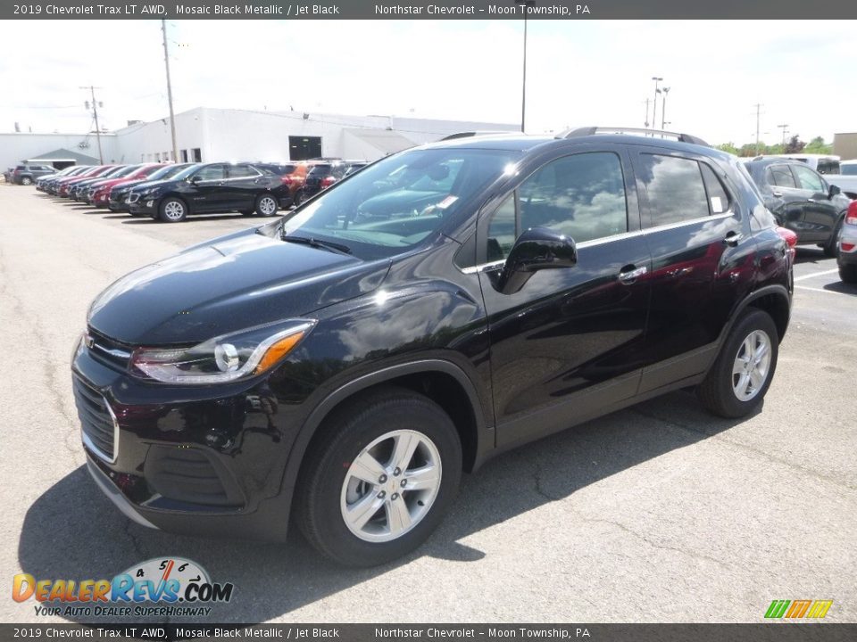 2019 Chevrolet Trax LT AWD Mosaic Black Metallic / Jet Black Photo #1