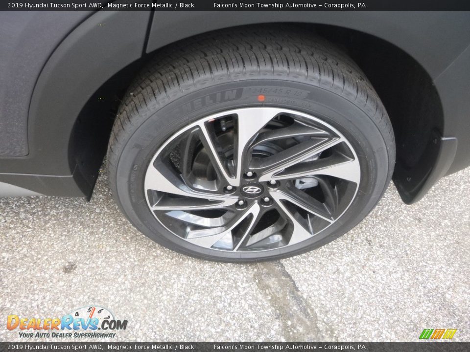 2019 Hyundai Tucson Sport AWD Magnetic Force Metallic / Black Photo #7