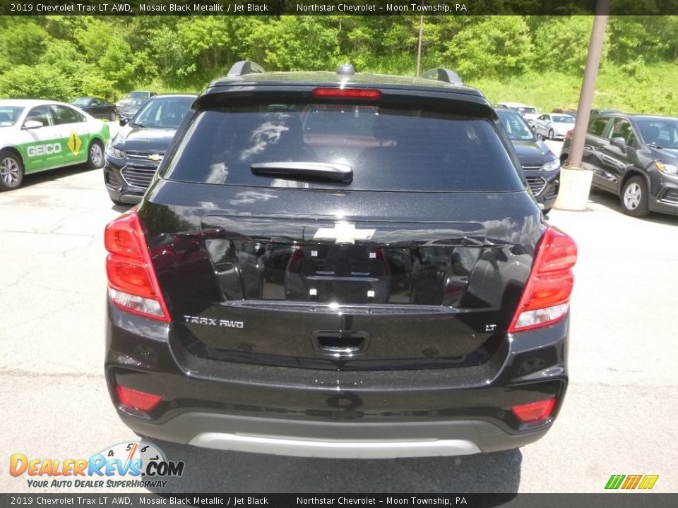 2019 Chevrolet Trax LT AWD Mosaic Black Metallic / Jet Black Photo #4