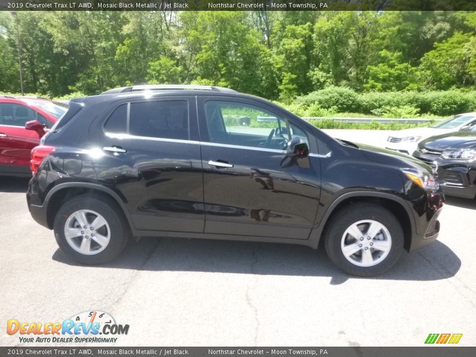 2019 Chevrolet Trax LT AWD Mosaic Black Metallic / Jet Black Photo #6