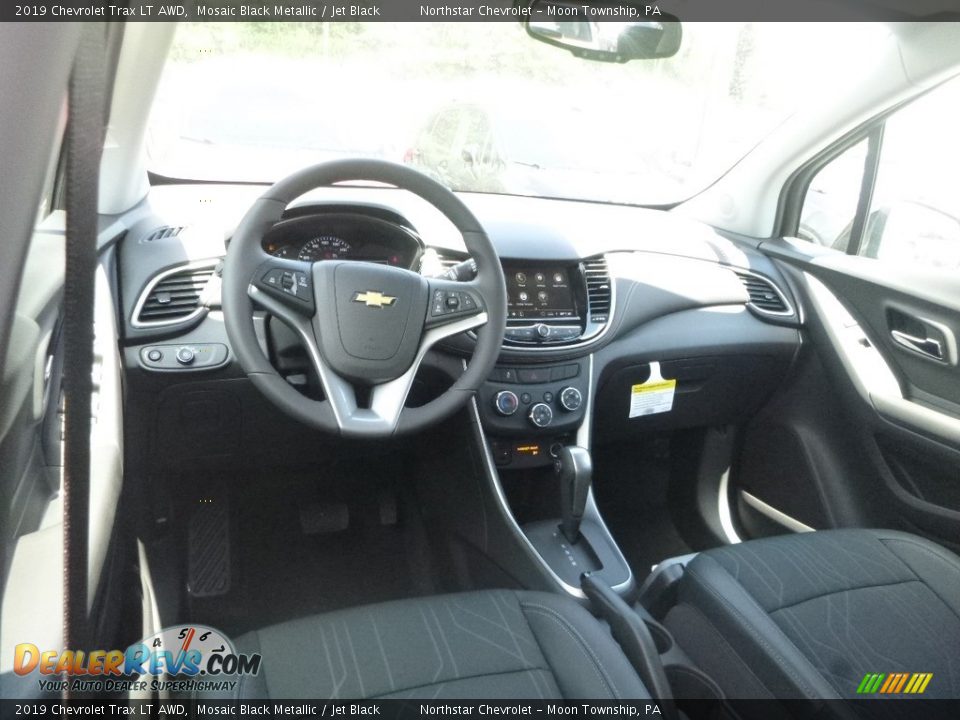 2019 Chevrolet Trax LT AWD Mosaic Black Metallic / Jet Black Photo #13