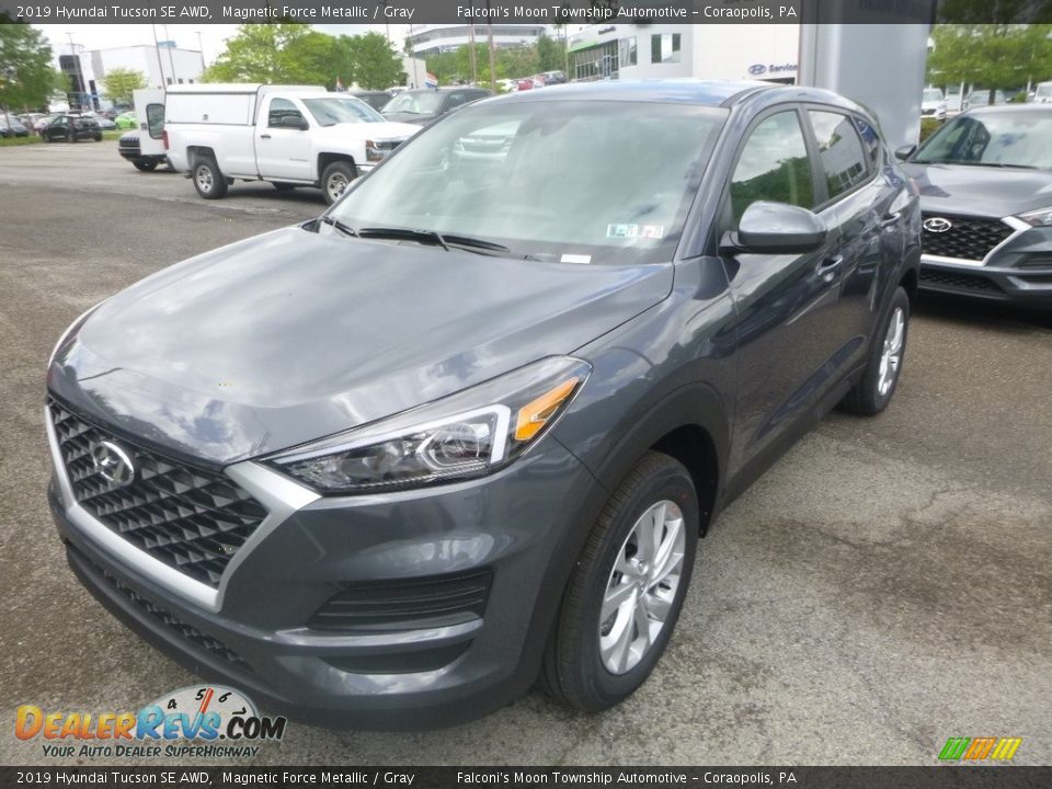 2019 Hyundai Tucson SE AWD Magnetic Force Metallic / Gray Photo #5
