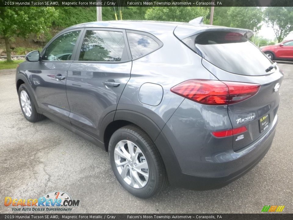 2019 Hyundai Tucson SE AWD Magnetic Force Metallic / Gray Photo #6