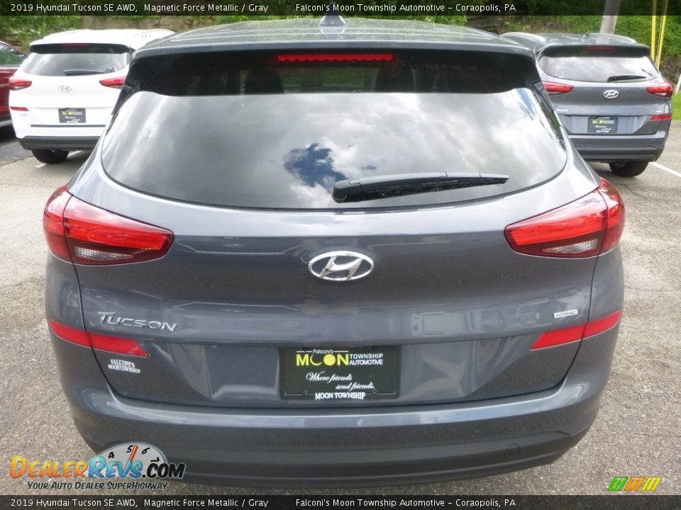 2019 Hyundai Tucson SE AWD Magnetic Force Metallic / Gray Photo #7