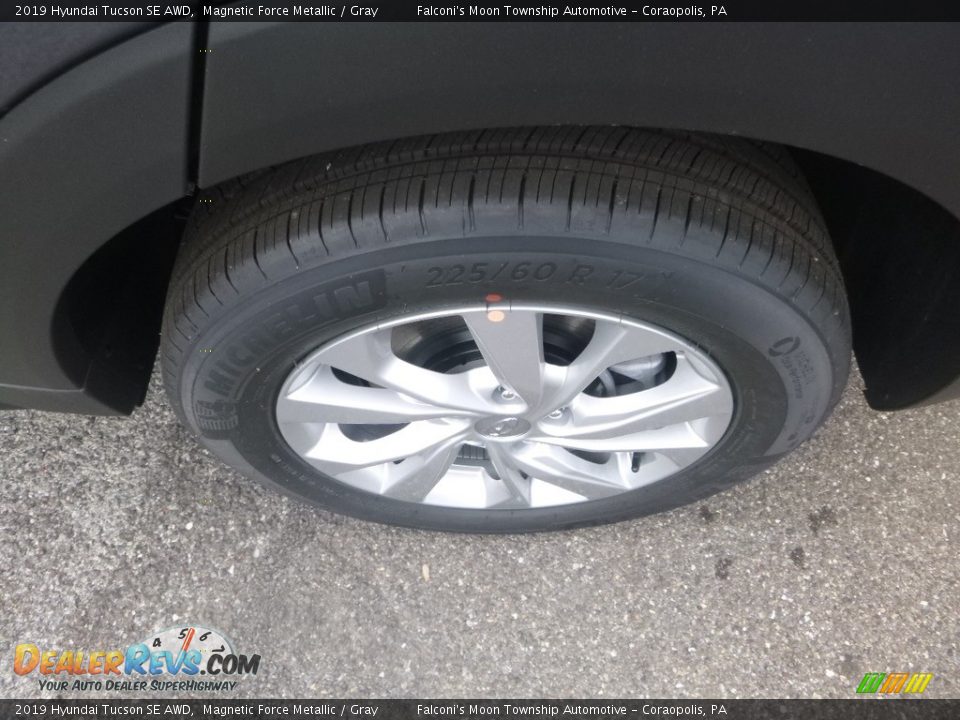 2019 Hyundai Tucson SE AWD Magnetic Force Metallic / Gray Photo #8