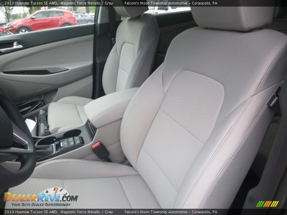 2019 Hyundai Tucson SE AWD Magnetic Force Metallic / Gray Photo #12