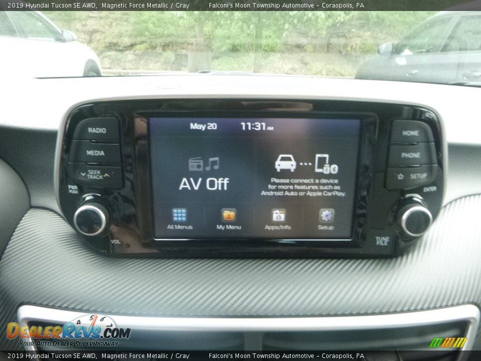 2019 Hyundai Tucson SE AWD Magnetic Force Metallic / Gray Photo #14